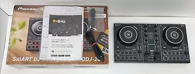 Pioneer Smart DJ Controller 2 Ch USB Bluetooth Portable PC Mac Dual Deck DDJ-200 • $149.99