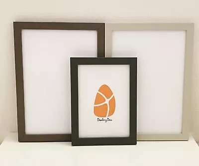 3 GREY Colour Shades Rainbow Range Picture Photo Poster Frame Decor A2 A3 A4 A5 • £4.99