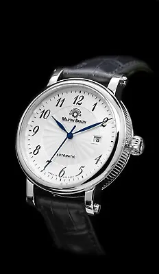Awesome New Martin Braun Teutonia C New Watch - Amazing Dial - German Made • $1395