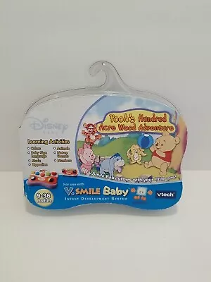 $6 • Buy Vtech Pooh's Hundred Acre Wood Adventure (Vtech V.Smile Baby) Disney. Pooh Bear.