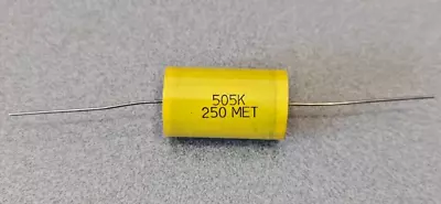 5uF 250v Mylar Metallized Polyester Film Capacitor 5% Audio Crossover  USA (10) • $15.99