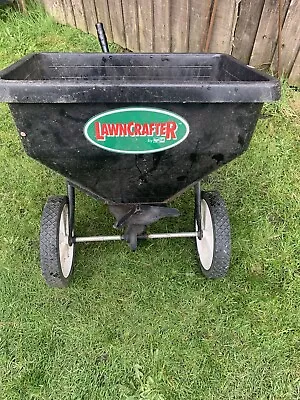 Professional Rotary Garden Spreader Lawn Fertiliser Grit Grass Seed Agri-fab • £50