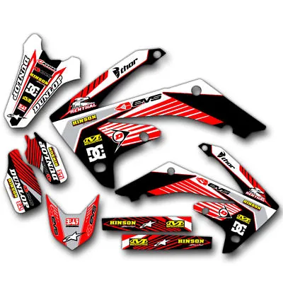 1996 1997 1998 1999 2000 2001 2002 Cr 80 Graphics Cr80 Decals Red And White  • $99.99