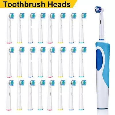Replacement Soft Bristles Electric Toothbrush Head Compatible For Oral B Braun • $10.99