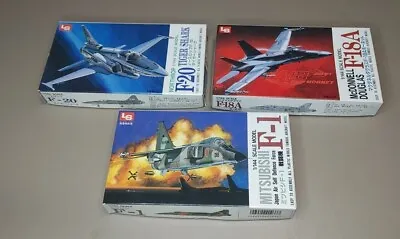 LS 1/144 Lot F-20 Tiger Shark McDonnell Douglas F-18A & Mitsubishi F-1 Open Box • $23.99