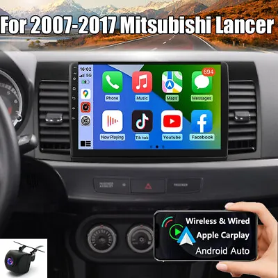 32G Android 12 Apple Carplay For 2007-2017 Mitsubishi Lancer Radio Head Unit • $179.55