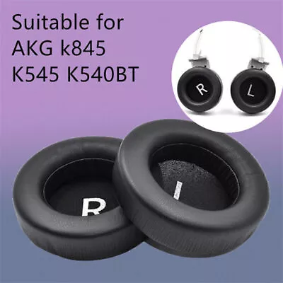 Sponge Cover Leather Earmuffs Ear Pads For AKG K845 K545 K540BT Headphone • $16.50