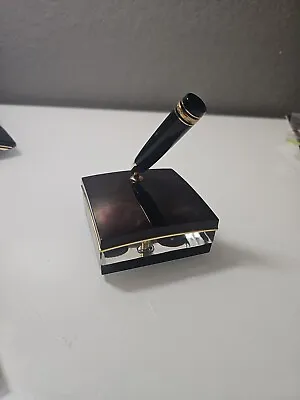 Montblanc Meisterstuck Crystal Pen Holder Fountain Pen 146 • $350