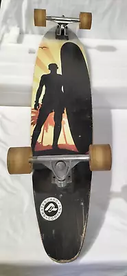 Vintage RAW Skateboard Longboard W/ RAW Trucks & Wheels Collectors Skateboard AF • $125