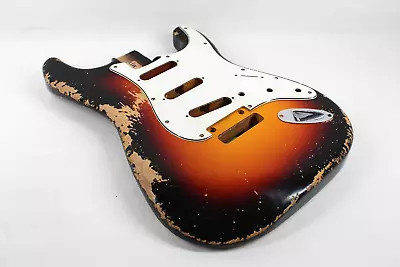 MJT Official Custom Vintage Aged Nitro Guitar Body Mark Jenny VTS 3-Tone Burst • $250