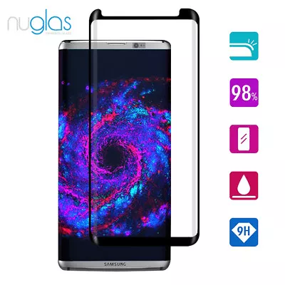 Samsung Note S23 S22 21 20 FE S10 9+ NUGLAS 3D Tempered Glass Screen Protector • $4.95