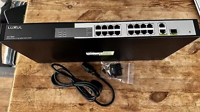 Luxul XFS-1816P 18 Port/16 PoE+ Enterprise Class Gigabit Switch • £95