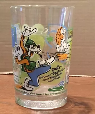 McDonald's Walt Disney Glass 100 Years Of Magic Mickey Mouse Mowgli Goofy Simba • $5