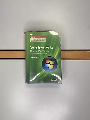 Microsoft WINDOWS VISTA HOME PREMIUM Upgrade 32 Bit DVD Software W/ Key • $24.99