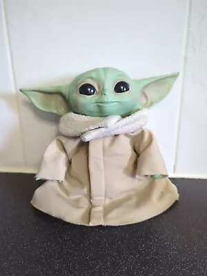 Star Wars The Mandalorian The Child Baby Yoda Talking Plush Grogu 20cm • £9.99