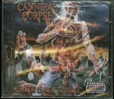 $16.99 • Buy Cannibal Corpse Eaten Back To Life CD New Brazil Press Jewel Case