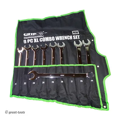 COMBINATION WRENCH SET – Metric – Mm – XL Series – Large Sizes – Hand Tools • $65