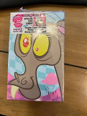 My  Little Pony MLP Series 2 Discord Deck Box W/ Exclusive #F43 Foil Card & More • $49.95