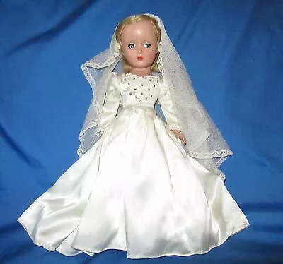 BEAUTIFUL Rare 14  1949-50 MADAME ALEXANDER LUCY BRIDE • $225