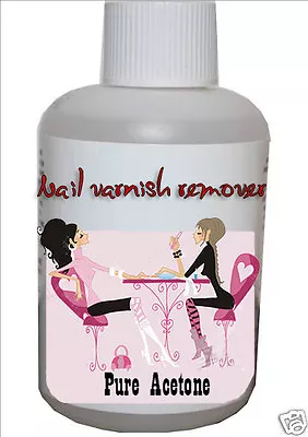 £4 • Buy 500ml PURE ACETONE NAIL VARNISH REMOVER