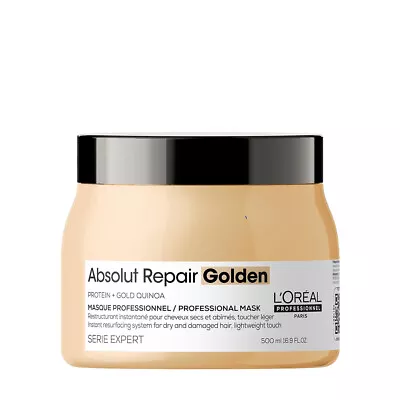 L'Oreal Professionnel Absolut Repair Light Weight Golden Masque 500ml • £22.59