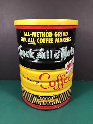 Chock Full O'Nuts | 13 Oz  Coffee Measure Enclosed  Can With Lid | Missing Scoop • $9.99