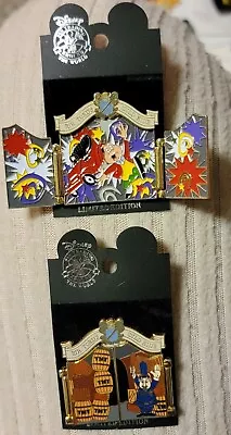 Disney Pin Le Mr. Toad's Wild Ride Memorable Scenes #1 Disneyland Hinged Doors • $55