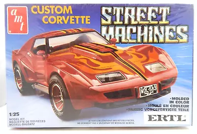 Vtg SEALED AMT #6538 1/25 Model Kit 1:25 Custom Corvette Street Machines • $37.95