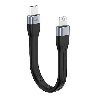 $31.45 • Buy Short USB C To Lightning Cable USB C Iphone Cable Power Delivery Fast Charging
