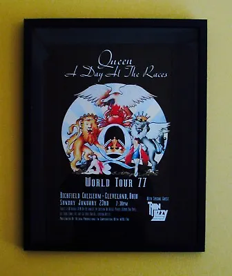QUEEN~A Beautiful Framed Promo Concert Poster-FREDDIE MERCURY~Bohemian Rhapsody • $249.99