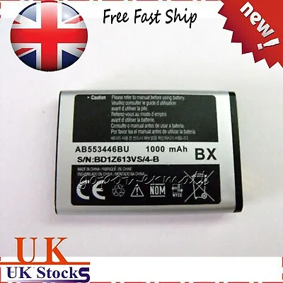 For Samsung AB553446BU  Battery For B2100 C5212 E1110 C3212 C5130 I32 • £12.66