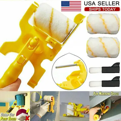 $13.99 • Buy For Wall Ceiling Multifunctional Clean-Cut Paint Edger Roller Brush Safe Tool US