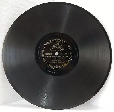 ARCAÑO Y SUS MARAVILLAS Victor 23-0095 Cuando Los Años Pasan LATIN 78 RPM LISTEN • $24.99