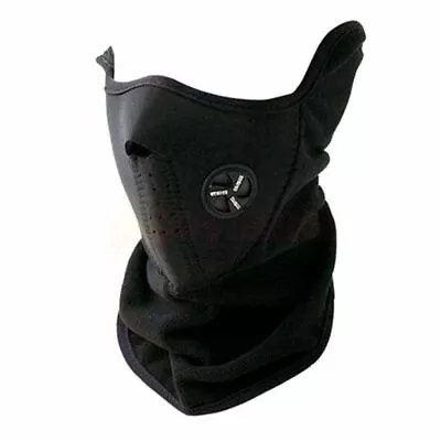 Winter Ski Motorcycle Thermal Half Face Mask Fleece Balaclava Neoprene Neck Mask • $5.99