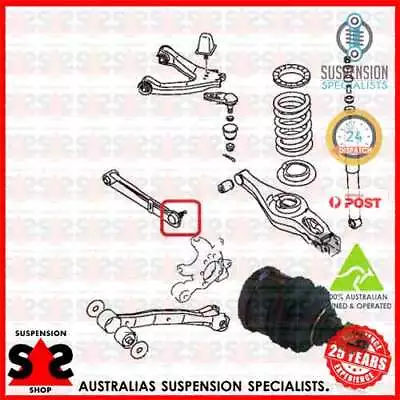 Rear Axle Ball Joint Suit MITSUBISHI Pajero Iv (V8_W V9_W) 3.2 DI-D (V88W • $26.33