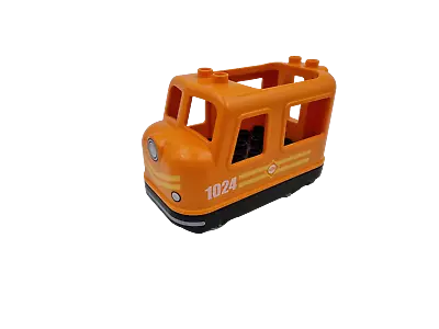 Lego® Duplo TRAIN Electric Locomotive Complete PUSH&GO ORANGE • $84.65