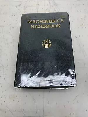 Machinery's Handbook 10th Edition  1940   Very Nice Shape • $38