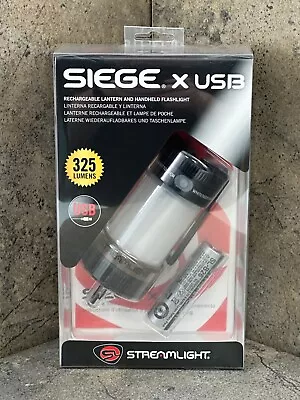 Streamlight Siege X USB Rechargeable Mini Outdoor Lantern 44956 Multi-fuel • $51.49