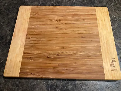 Island Bamboo Earth Friendly Products Large Cutting Board Wood 14x11 • $5