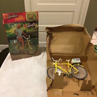 Barbie Vintage 1973 Barbie's Ten Speeder Bike With Box • $22.50