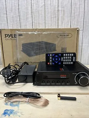 Pyle Compact 5.1-Channel Bluetooth Amplifier- Built-in Wireless Music Streaming • $75
