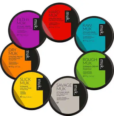 2XMUK Hair Styling Hard Dry Filthy Raw Rough Savage Slick Hair Paste Wax Mud 95g • $58.99