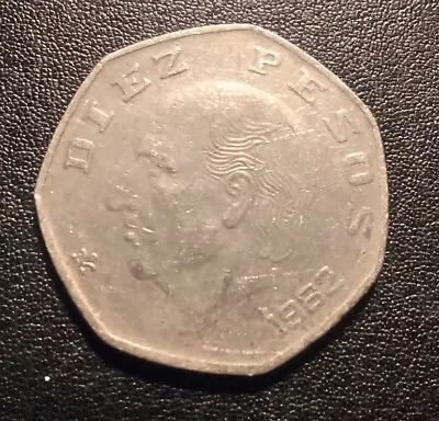 1982 Mexico 10 Pesos Coin • $2.65