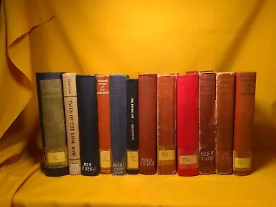 G K Chesterton Lot Of 12 HC Books Ex-library Orthodoxy Defendant Essays Poems • $100