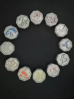 Jackie Chan Adventures - 12 Magic Talismans - 33mm/1.3 In Wide And 7.6mm/0.30in • $50