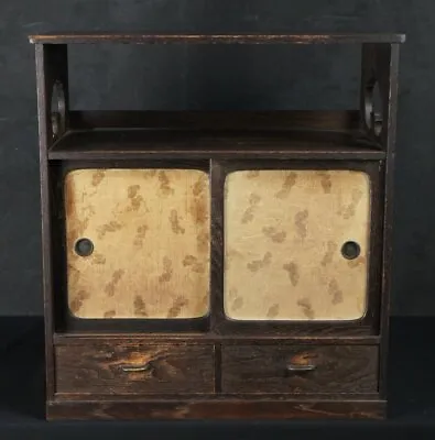 Vintage Chadansu Japan Cabinet 1920 Interior Wood Craft Minimalist Furniture • £206.23