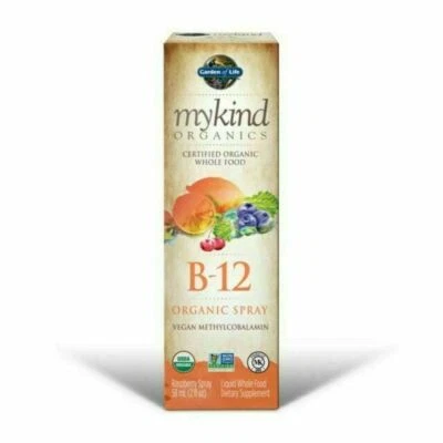 £19.99 • Buy Garden Of Life Vitamin B12 Spray 58ml Mykind Organics Certified Organic Vegan