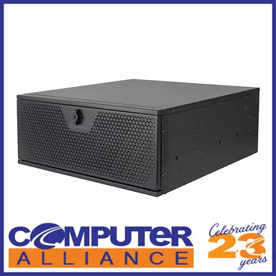 Silverstone RM44 Black 4U Rackmount Case NO PSU • $459