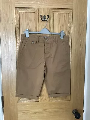 Kangol Boys Cotton Shorts Age 13 Light Brown • £1.99