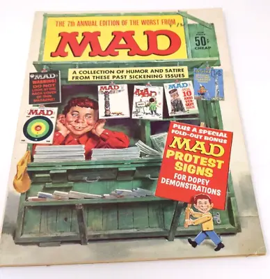 Mad Magazine 1964 7th Annual Edition Of The Worst From Mad No Poster • $7